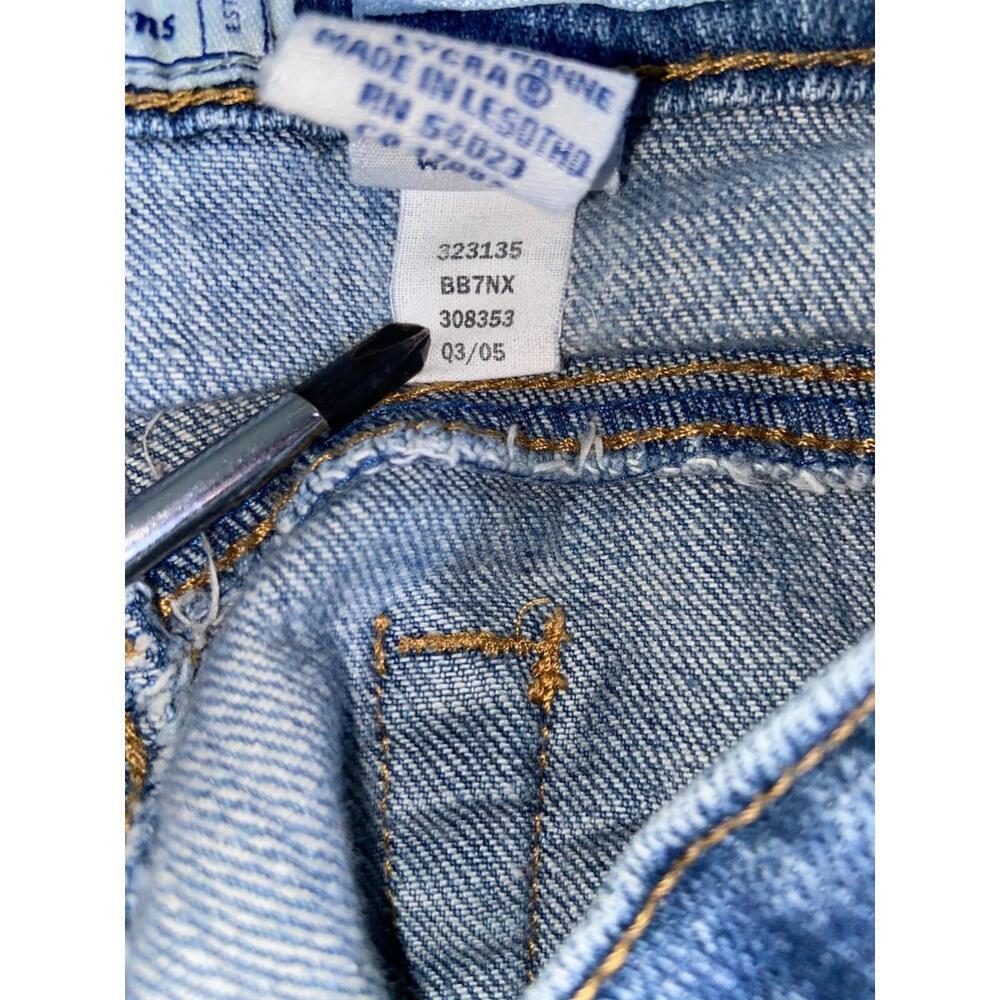 Vintage Old Navy Jeans Womens 14 Blue Boot Cut Hipster Jeans Denim 30X28 - Picture 9 of 10